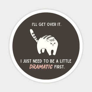 I'll get over it. I just need to be a little dramatic first. Magnet